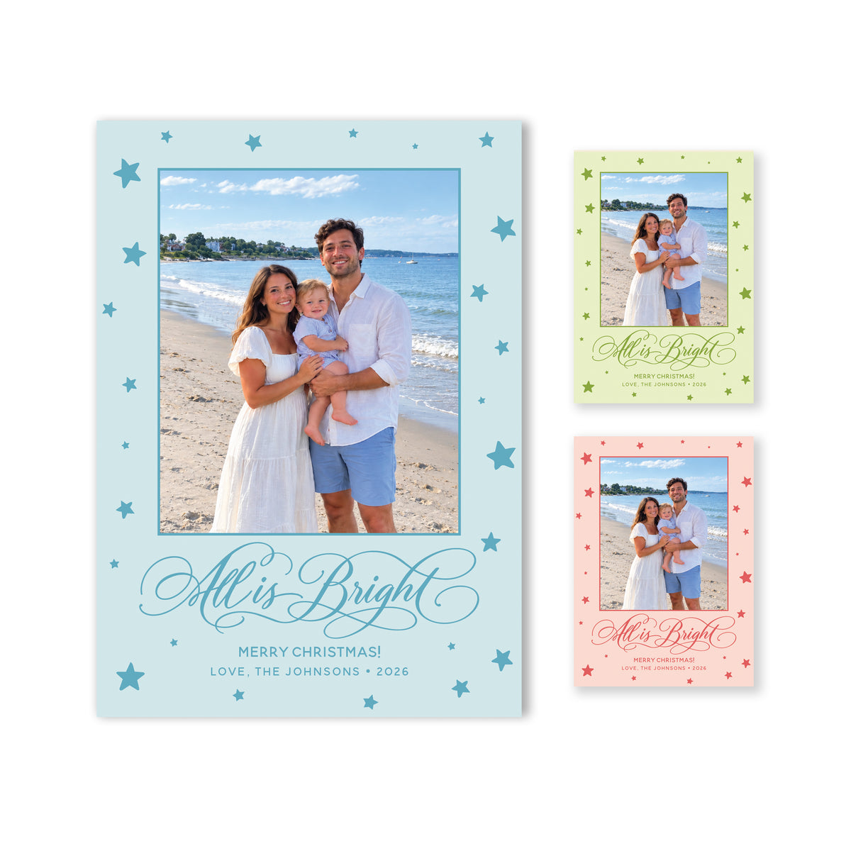 All is Bright Christmas Card