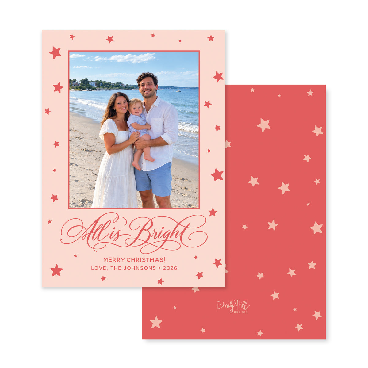 All is Bright Christmas Card