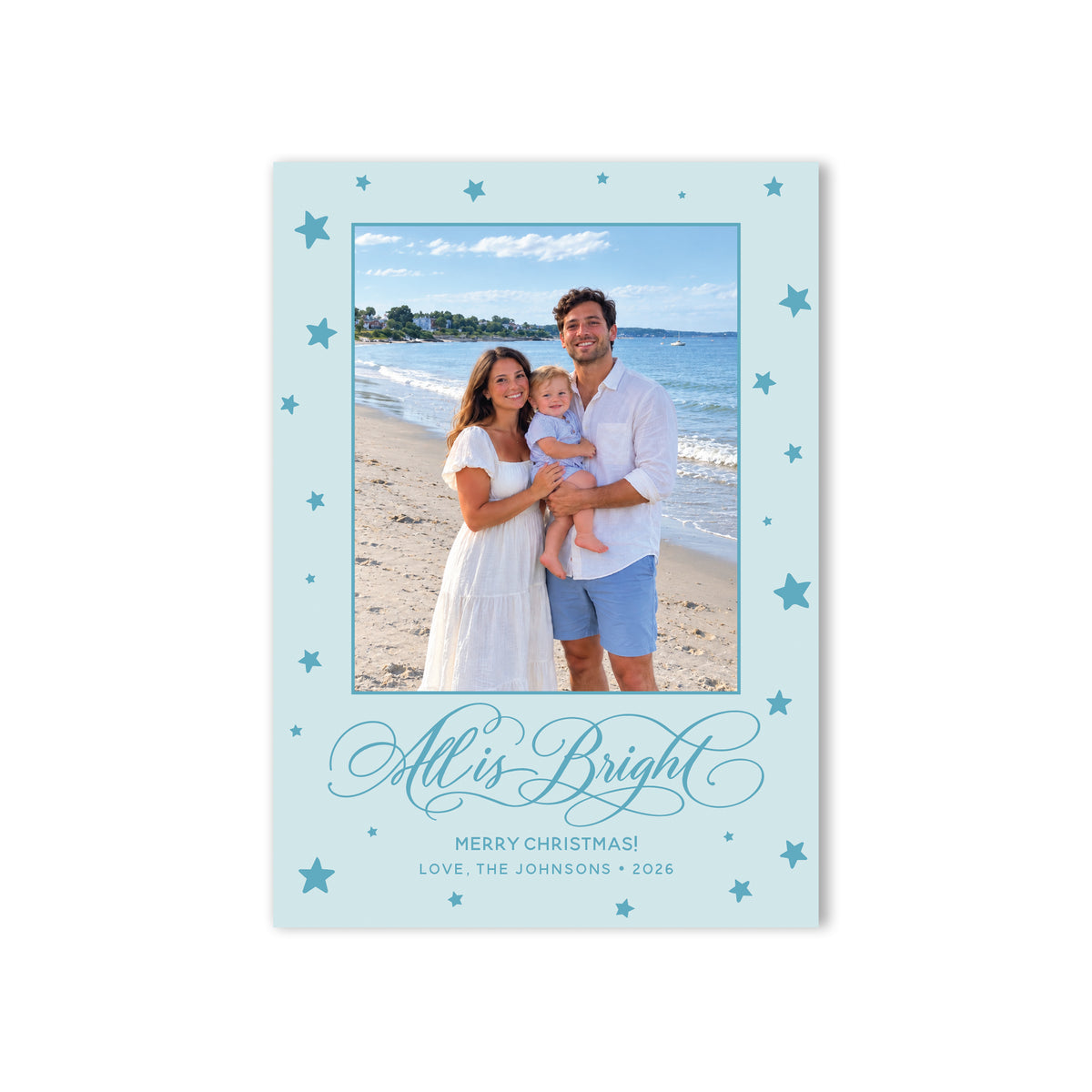 All is Bright Christmas Card