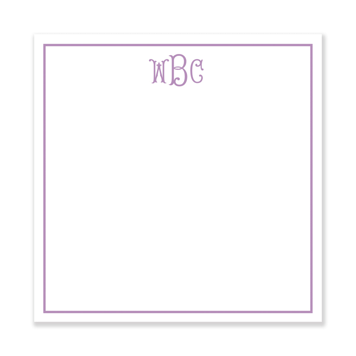 Line Border Notepad