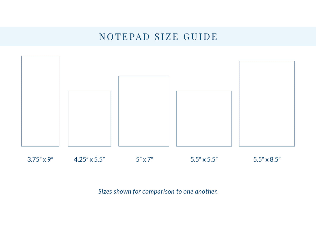 Bold Border Notepad