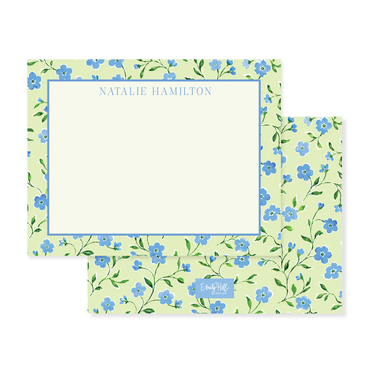 Forget-Me-Not Notecard