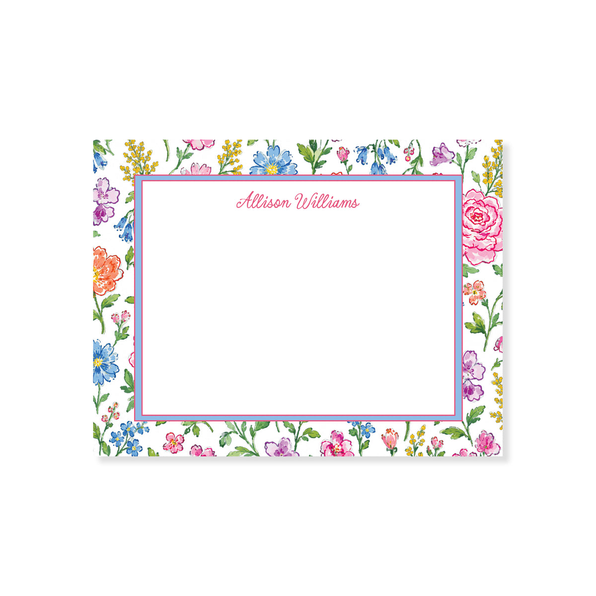 Garden Party Notecard