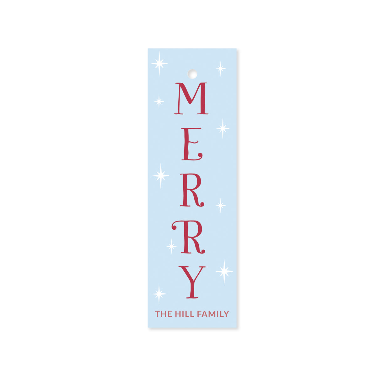 Skinny Merry Gift Tag